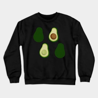 Avocado pattern Crewneck Sweatshirt